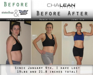 Chalean Extreme Before and After