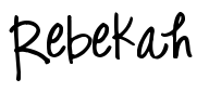 Rebekah Bain Signature