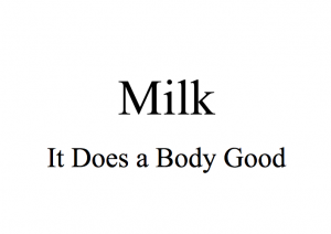 milk does a body good